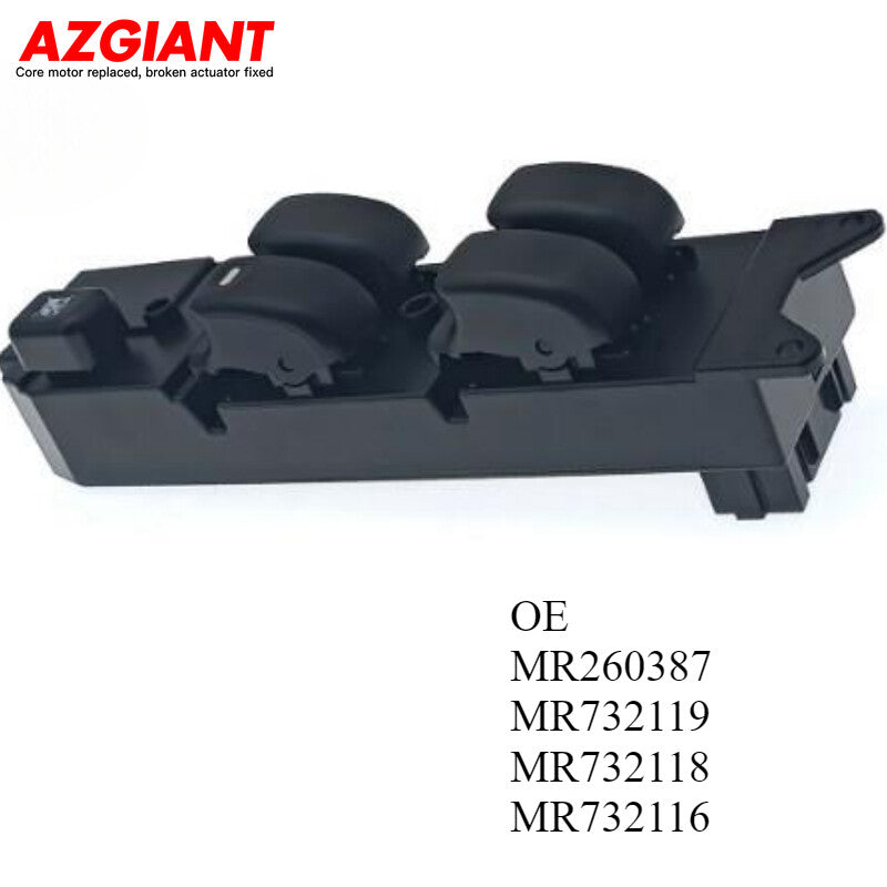 1996-2003 for Mitsubishi Galant left front drive side power window switch
