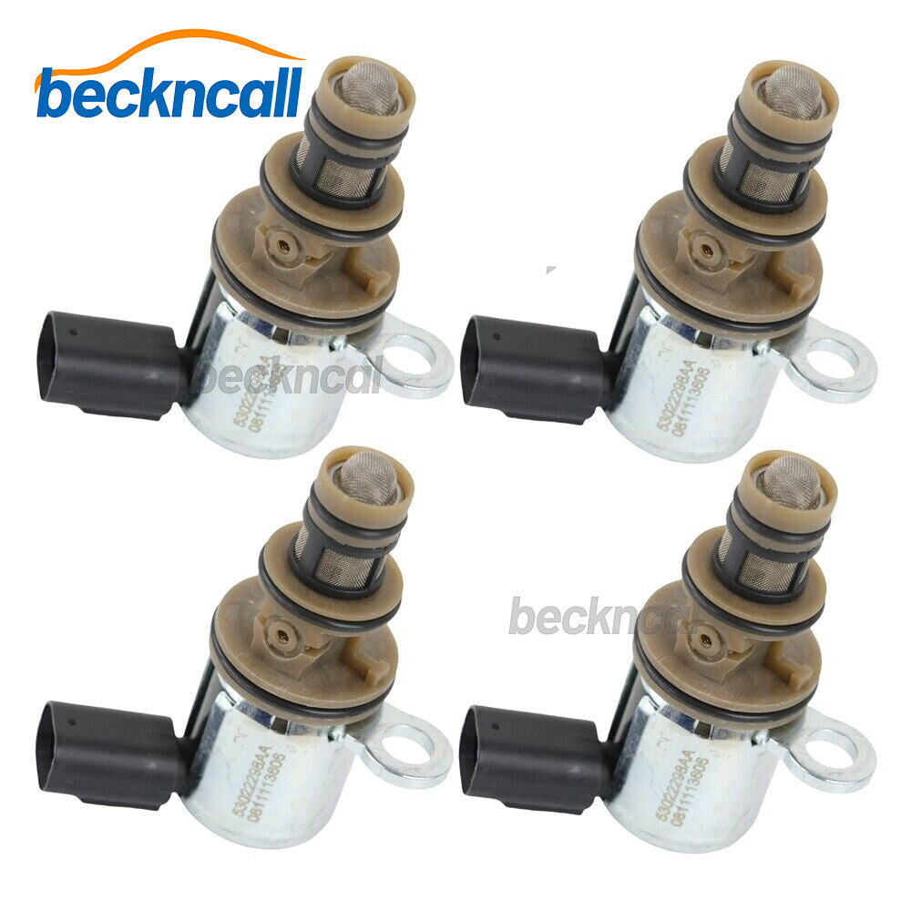 4Pcs Engine Multiple Displacement Solenoid For 10-21 for Dodge for Ram 1500 53022298AA