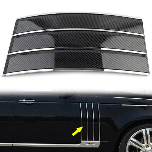 Right Side Vent Grille Fender Frame Carbon for Land Rover for Range Rover 2013-2017