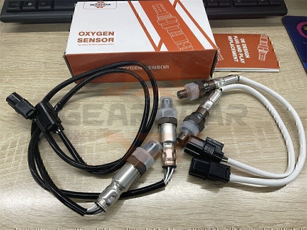 4pcs Oxygen Sensors For 2009-2011 for Honda Pilot Ridgeline 3.5L Upstream+Downstream