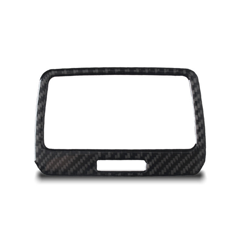for VW for Golf MK7 2013-2019 Carbon Fiber Car Rear Air Condition Vent Cover Trim