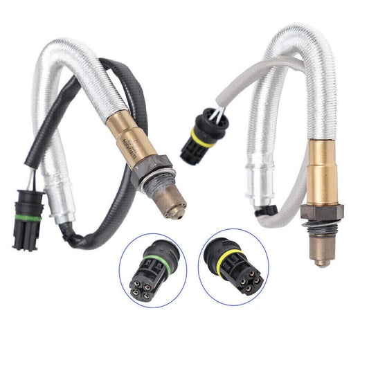 for BMW 335i 528xi 530i 530Xi 2Pcs Oxygen Sensor Downstream 234-4892 234-4877 US