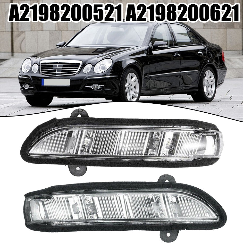 Pair Side Mirror Turn Signal Light Fit for Mercedes-Benz for CL for CLS S E for