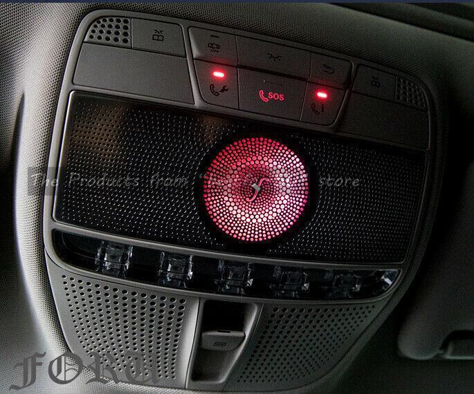 64 Color w213 Ambient Light Front Ceiling Speaker Car for Mercedes E Class 17-21