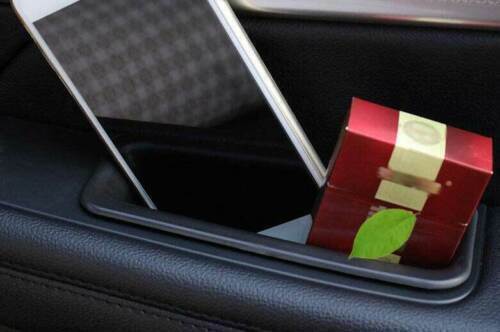 Primer Black Front Door Storage Box Fit for Ford Explorer 2016-19 Frame Trim 2X
