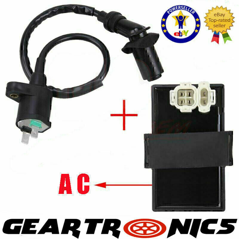 Ignition Coil +AC CDI Box Fit for Honda FourTrax 300 TRX300 2x4 4x4 1988-2000 TRX40