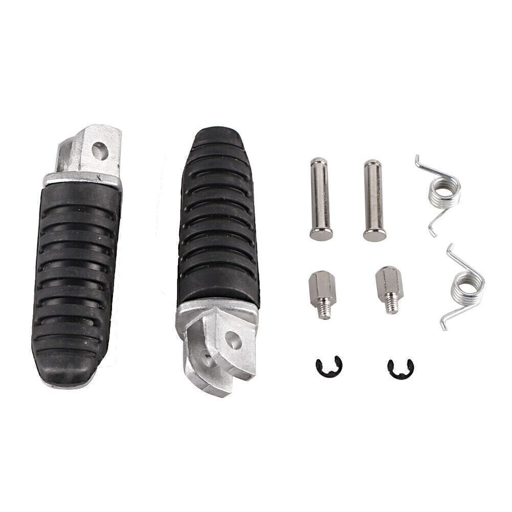 Front Rider Foot Pegs Footrest Pedals for 1999-2012 for Suzuki Hayabusa GSX1300R New