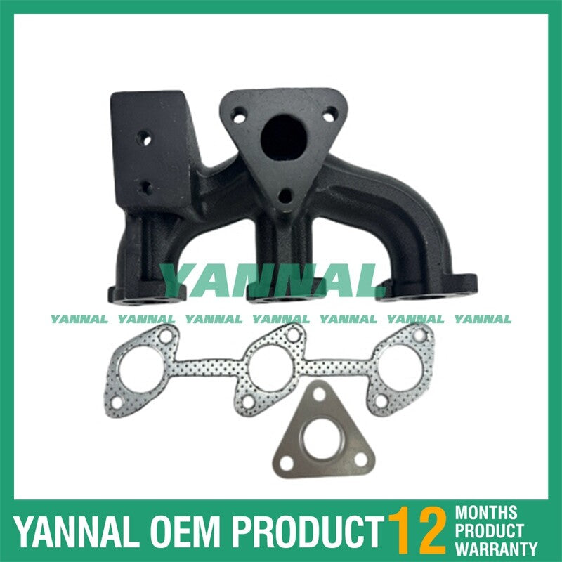 new, product suitable for KUBOTA EXHAUST MANIFOLD TURBO D905 D1105 1E038-12312 1E038-12310