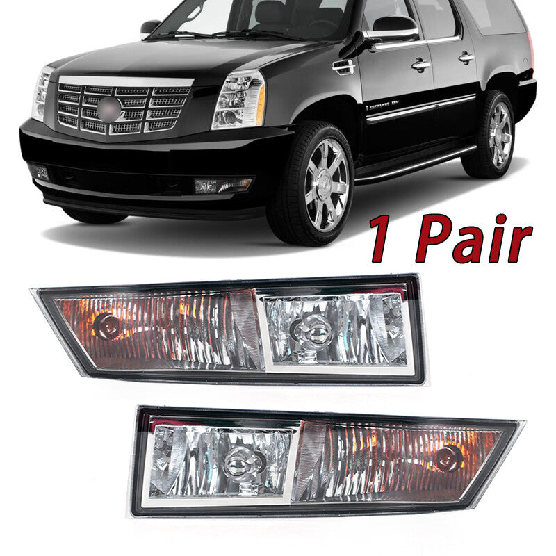 One pair of fog lights for Cadillac for Escalade ESV 2007-2014 front bumper fog lights.