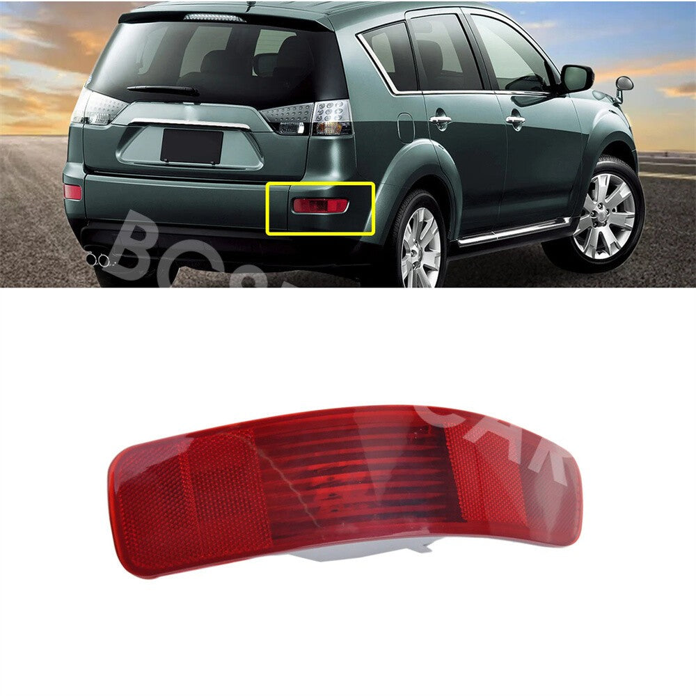Right Rear Bumper Light Reflector Lens Fit for Mitsubishi for Outlander 2007-2012