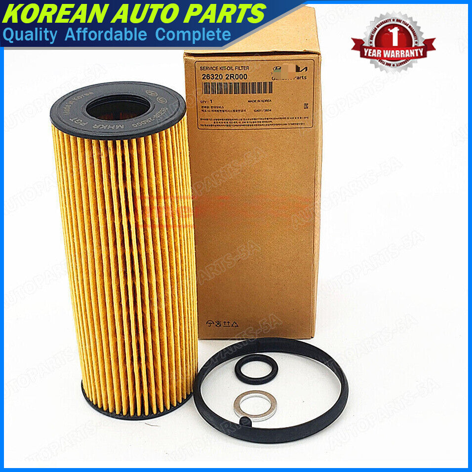 New oil filter service kit for HYUNDAI SANTA FE ELITE 2023+ 263202R000
