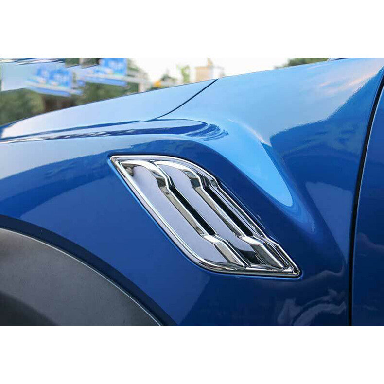 for Ford F150 F-150 2015-2020 ABS Chrome Fender Air Vent Outlet Panel Cover Trim