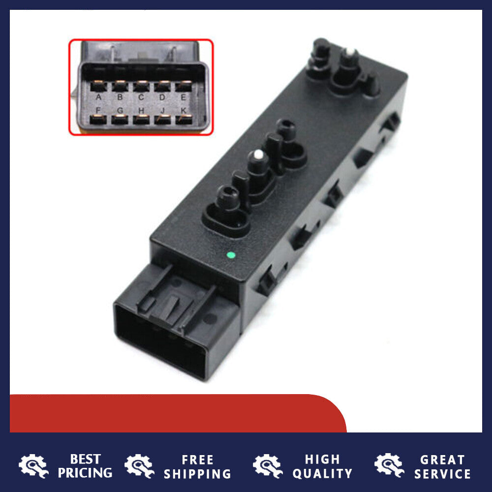 1 Passenger-side power for seat switch for Chevrolet for Buick for GMC 25974715 12451498