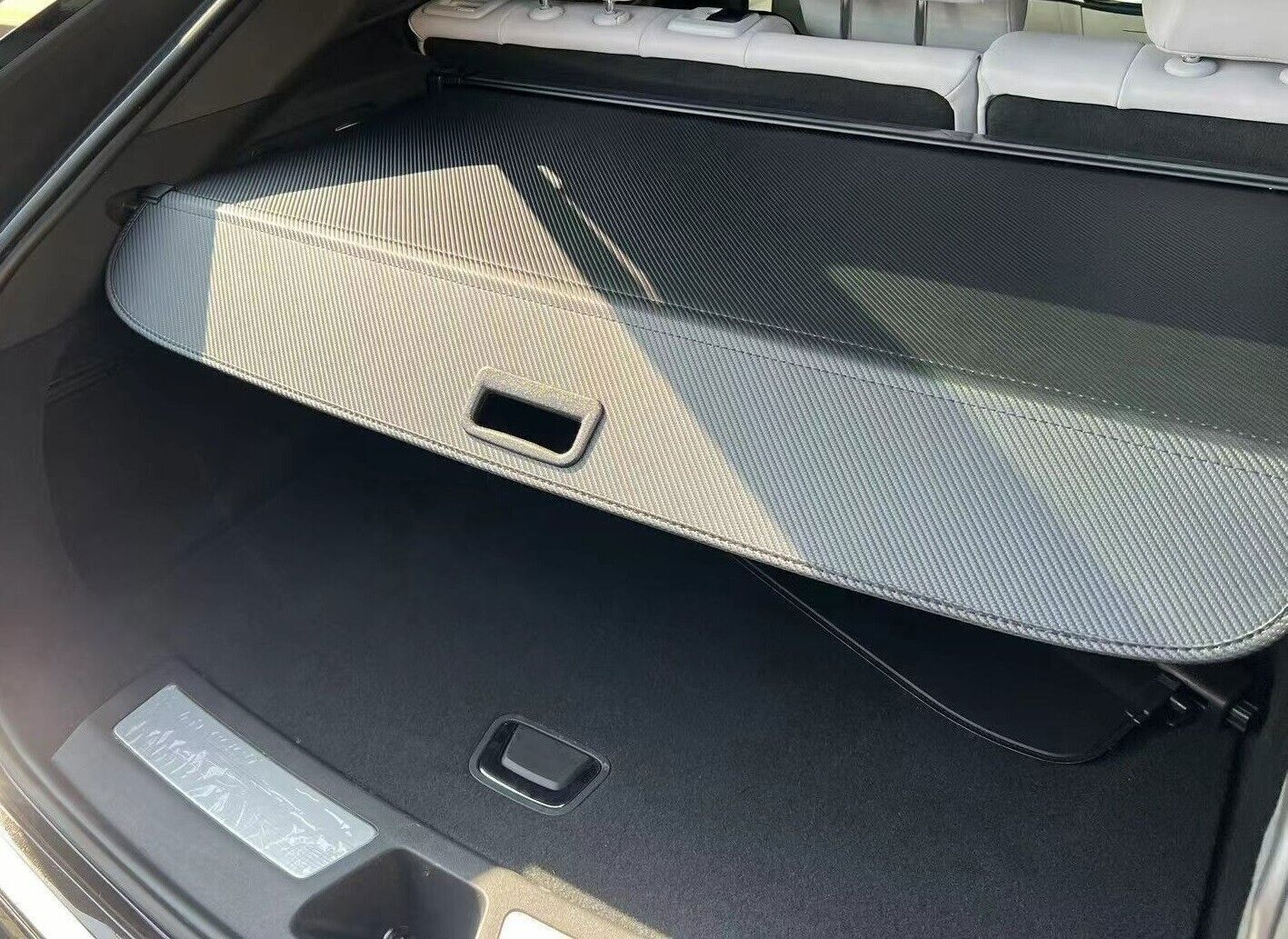 for Cadillac SRX 2010-15 Retractable Cargo Cover Rear Trunk Luggage Shade Black