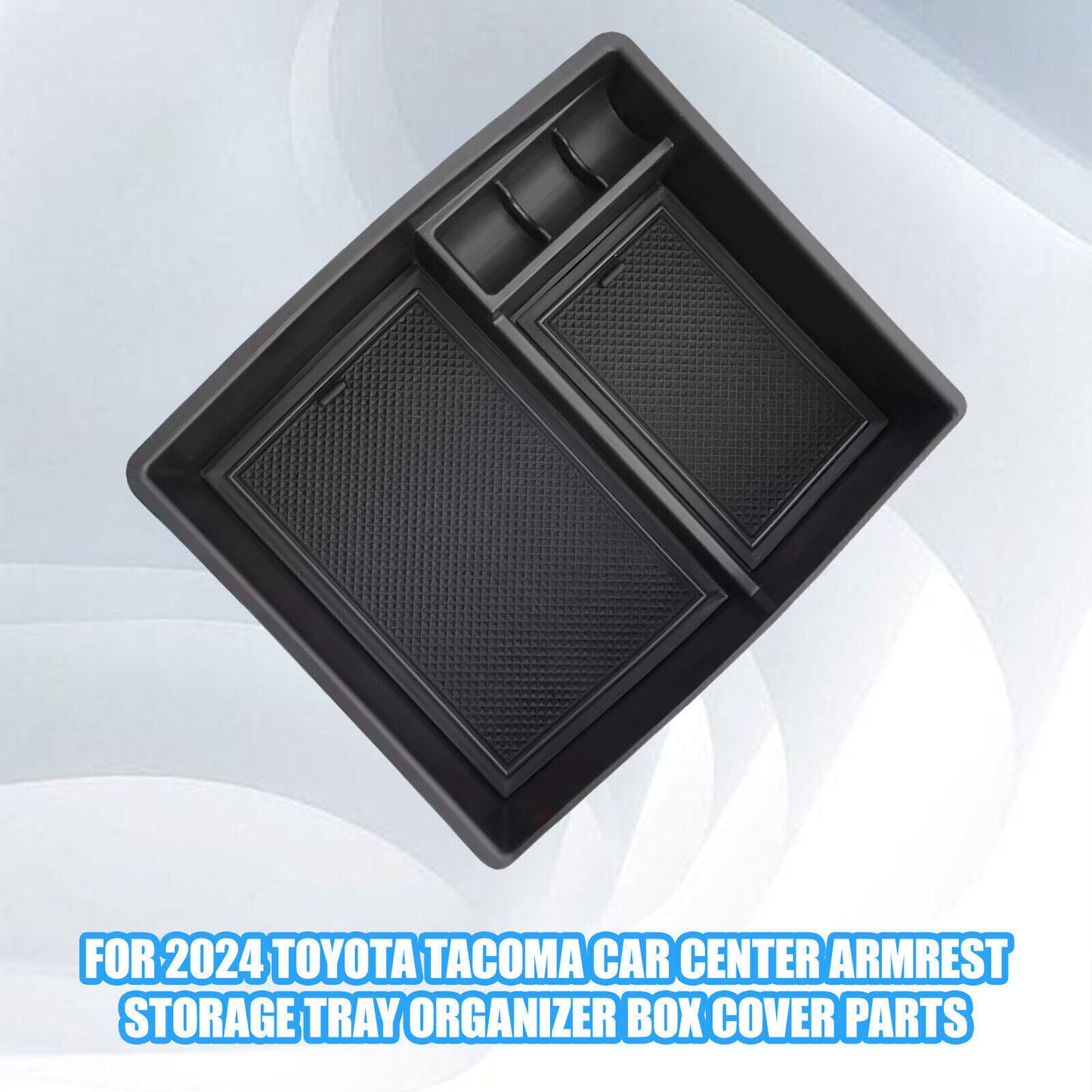 for Toyota Tacoma 2024 Cab Center Console Armrest Storage Tray Organizer Box