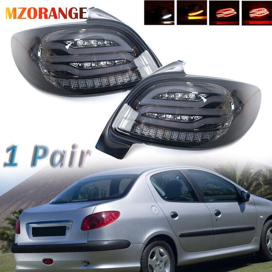 2× Für for Peugeot 206 2004-2008 Rücklicht Rückleuchten Heckleuchten Links+Rechts