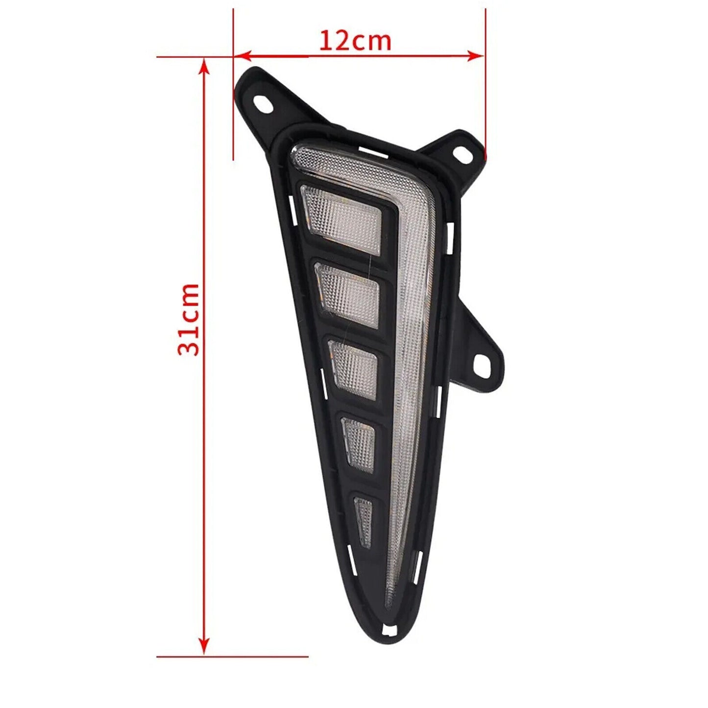 Pair LED Fog Lights DRL Turn Signal Light LH + RH For 2016-2019 for Toyota CHR C-HR