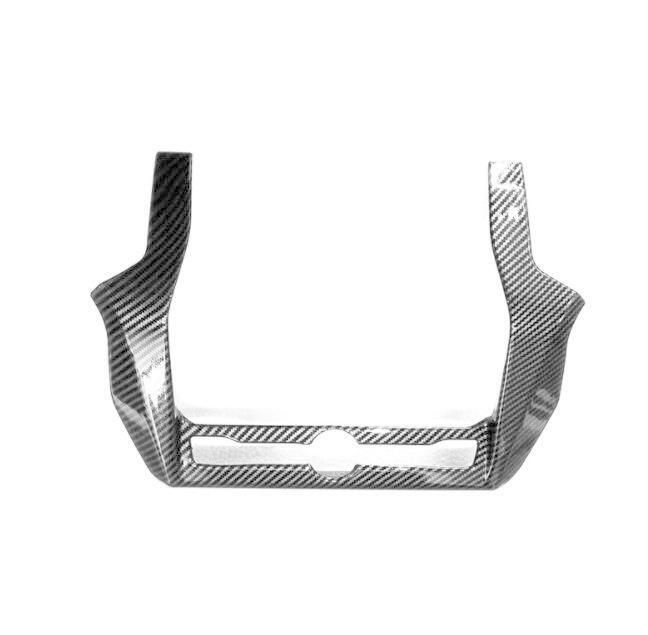 for Ford Explorer Carbon Fiber Central Console AC Switch Panel Trim 2020-2022