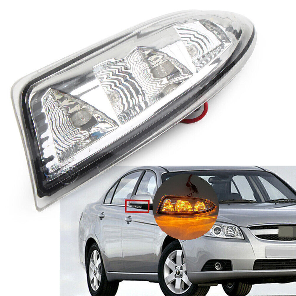 Front Right Side Rear View Mirror Turn Signal Amber Light Fit for Chevy Epica 07-14