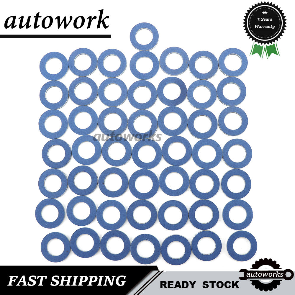 50x 9043012031 Oil Drain Sump Plug Washers Gasket for Toyota