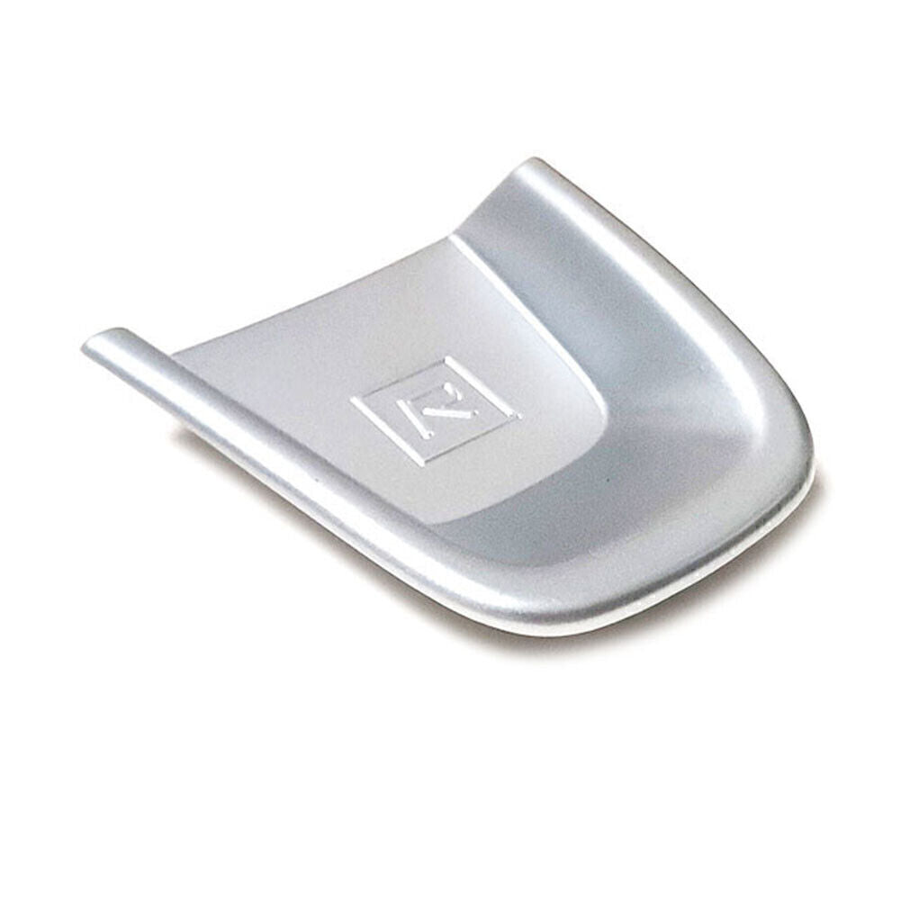 ABS Car Inner Steering Wheel Decor Cover trim Fit for Volvo XC40 2018-2020 Silver