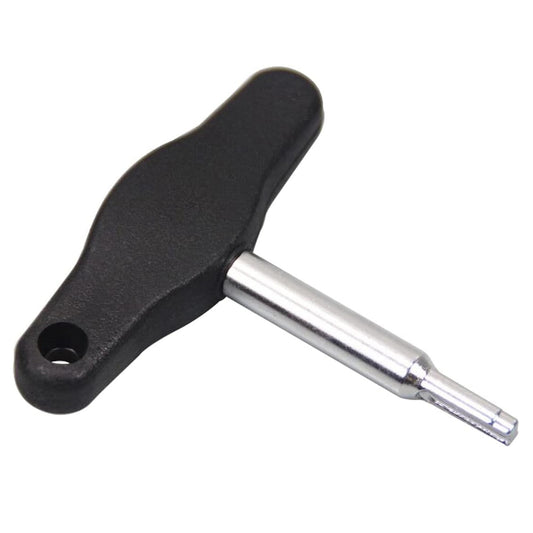 Tools for removing and installing plastic drain plug screws for car fuel tanks