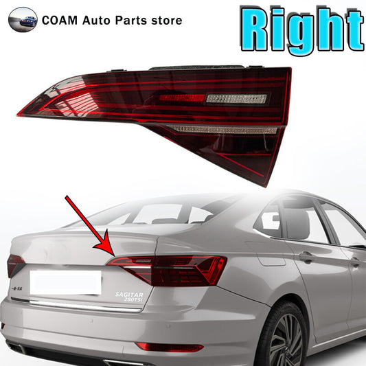 Applicable to for VW for Jetta /Sagitar 2019-2021 right rear bumper inner taillight and brake light