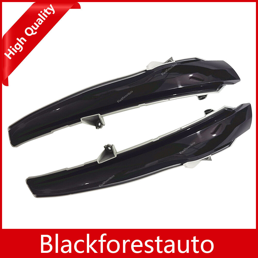 2Pcs Exterior Mirror Indicator Light LHRH For C E S Class W205 A205 W213 Black