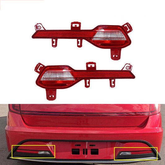 1 Pair Inner Reflector lamps Tail Light for Hyundai Sonata 2020 2021