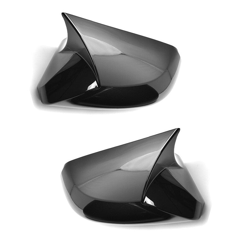 Pair Mirror Cover Side Mirror Protectors Black for Toyota for Camry 2018-2021