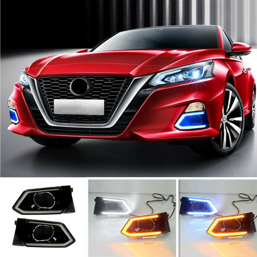 LED DRL Daytime Running Light/Front Fog Lights Fit For 2019-2022 for Nissan Altima