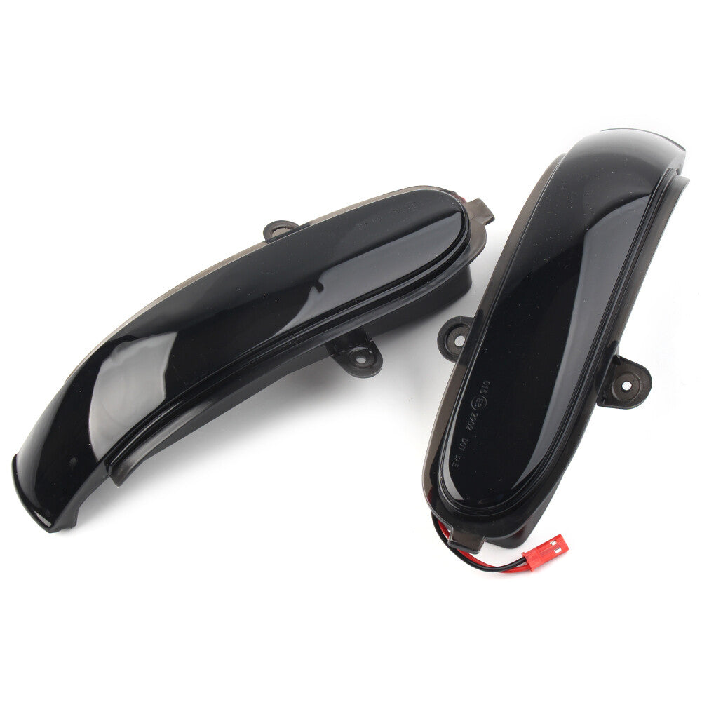Pair LED Mirror Dynamic Turn Signal Light for Benz C Class W203 S203 CL203 01-07