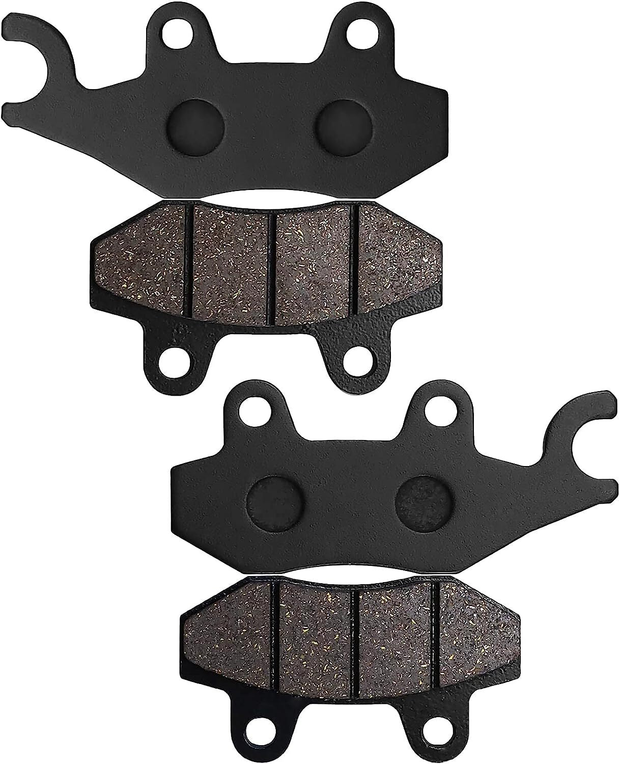 Brake Pads for Kawasaki Brute for Force 750 650 4x4i KVF 2005-17 Bayou 300 400 1989