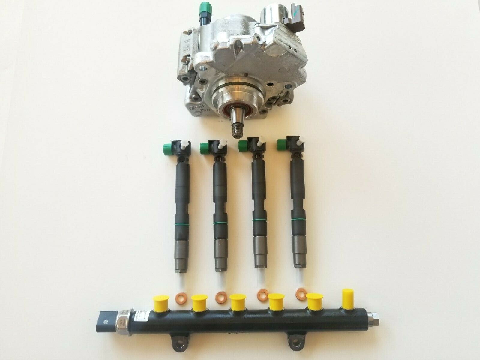 Fuel System Kit Injectors Injection Pump Common Rail For Bobcat Doosan D34