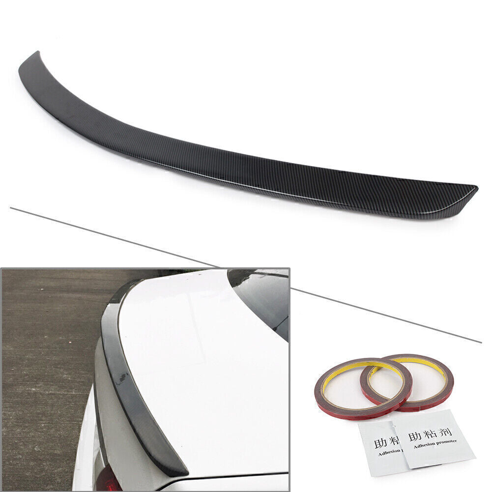 Tail Wing Rear Trunk Spoiler for Mercedes-Benz E-Class W212 2009-14 Carbon Fiber