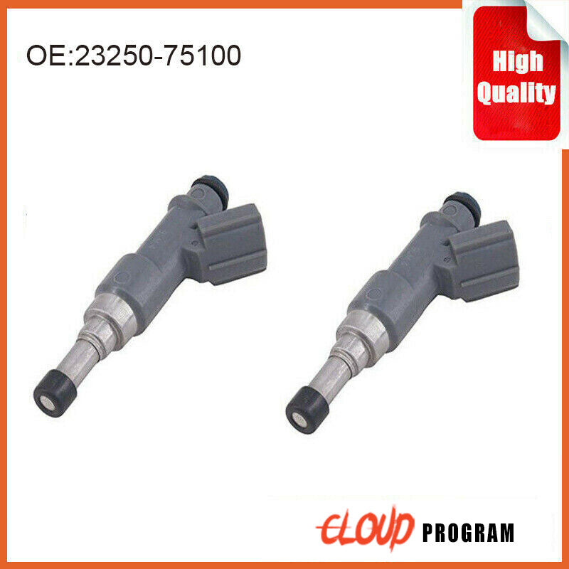 2Pcs Fuel Injector 105cc/min for Toyota 4Runner Tacoma 2.7L 23250-75100