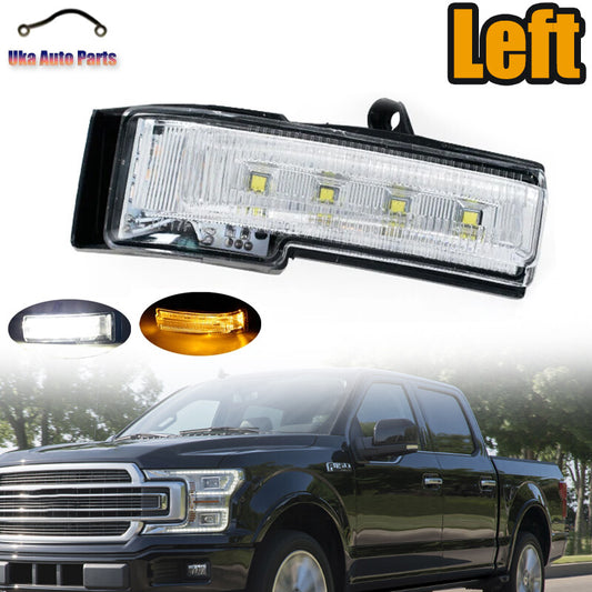 Left Rearview Mirror LED Turn Signal Lamp for Ford F150 F-150 Pickup 2015-2019