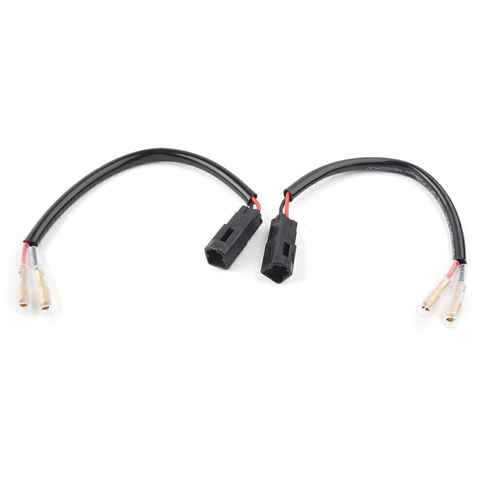 Rear Turn Signal 2-Wire Connector Harness Fit for Ducati 848 1098 1198 2PCS
