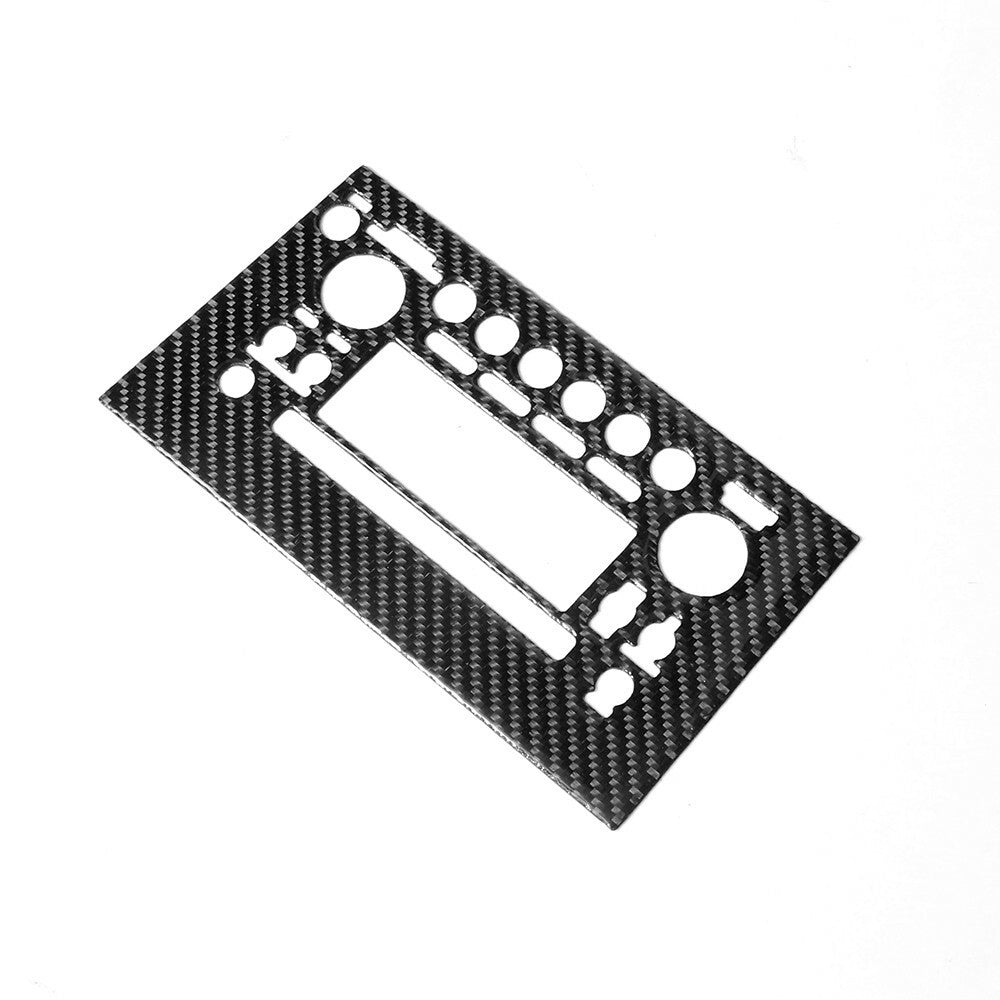 Carbon Fiber Radio Surround Panel Cover Trim for Suzuki Grand Vitara 2010-2013