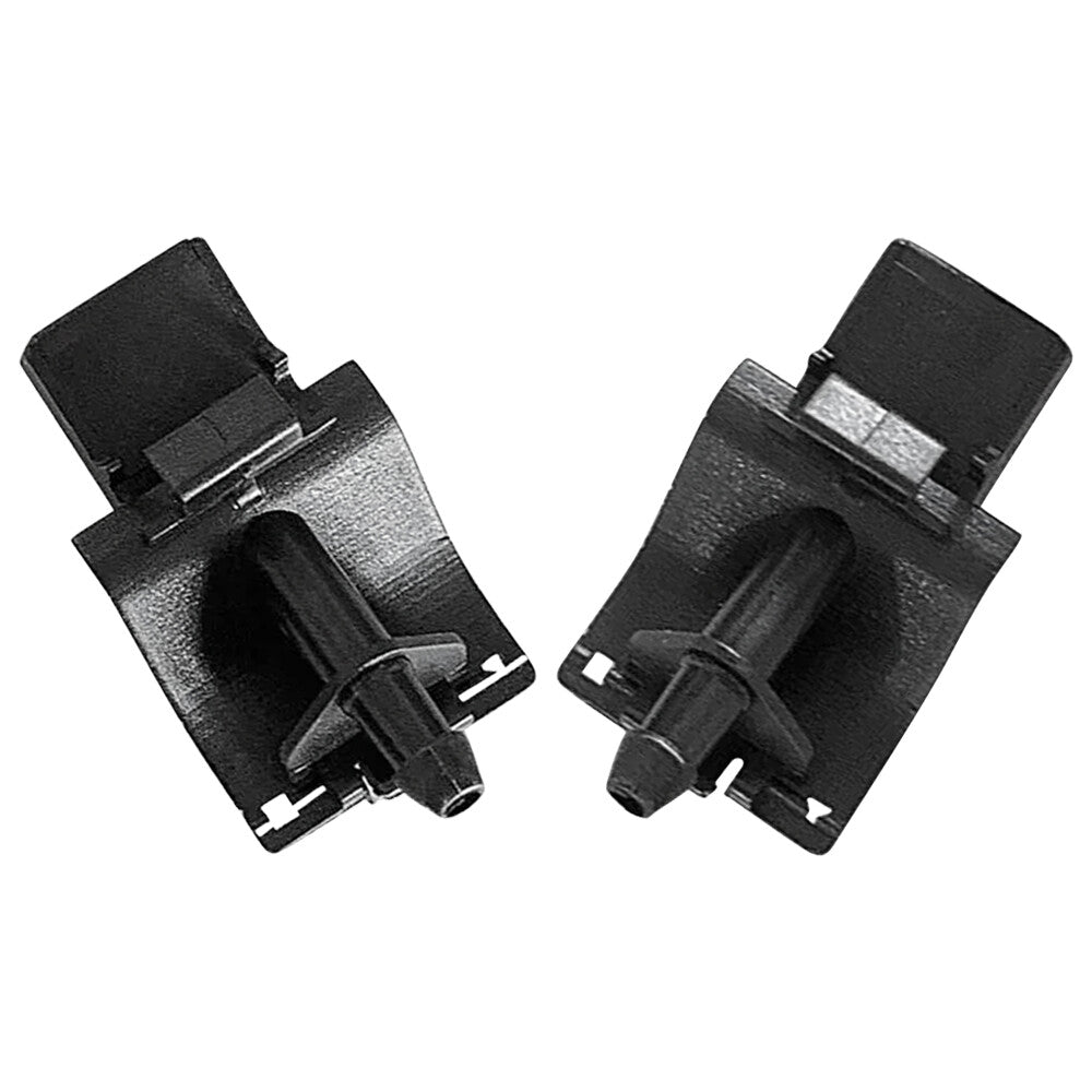 Fits For Ranger Mk3 Mk4 2Pcs Front Windshield Wiper Washer Spray Nozzle Black