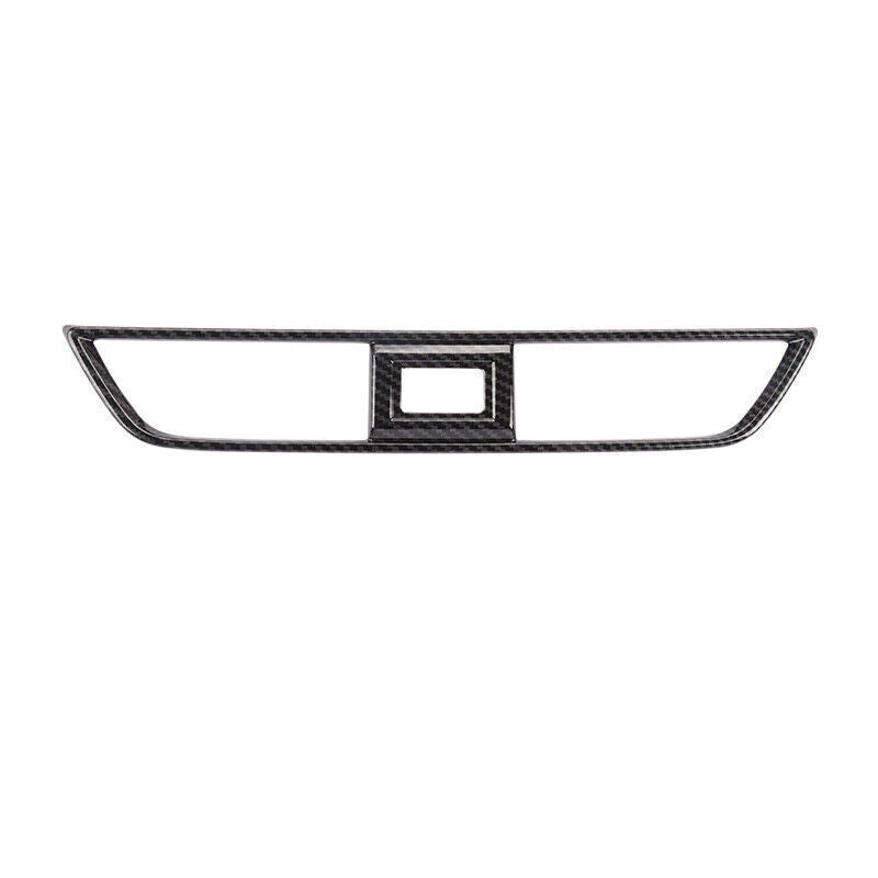 for Honda Accord 18-22 Middle Console Air Outlet Vent Trim ABS Carbon Fiber Look
