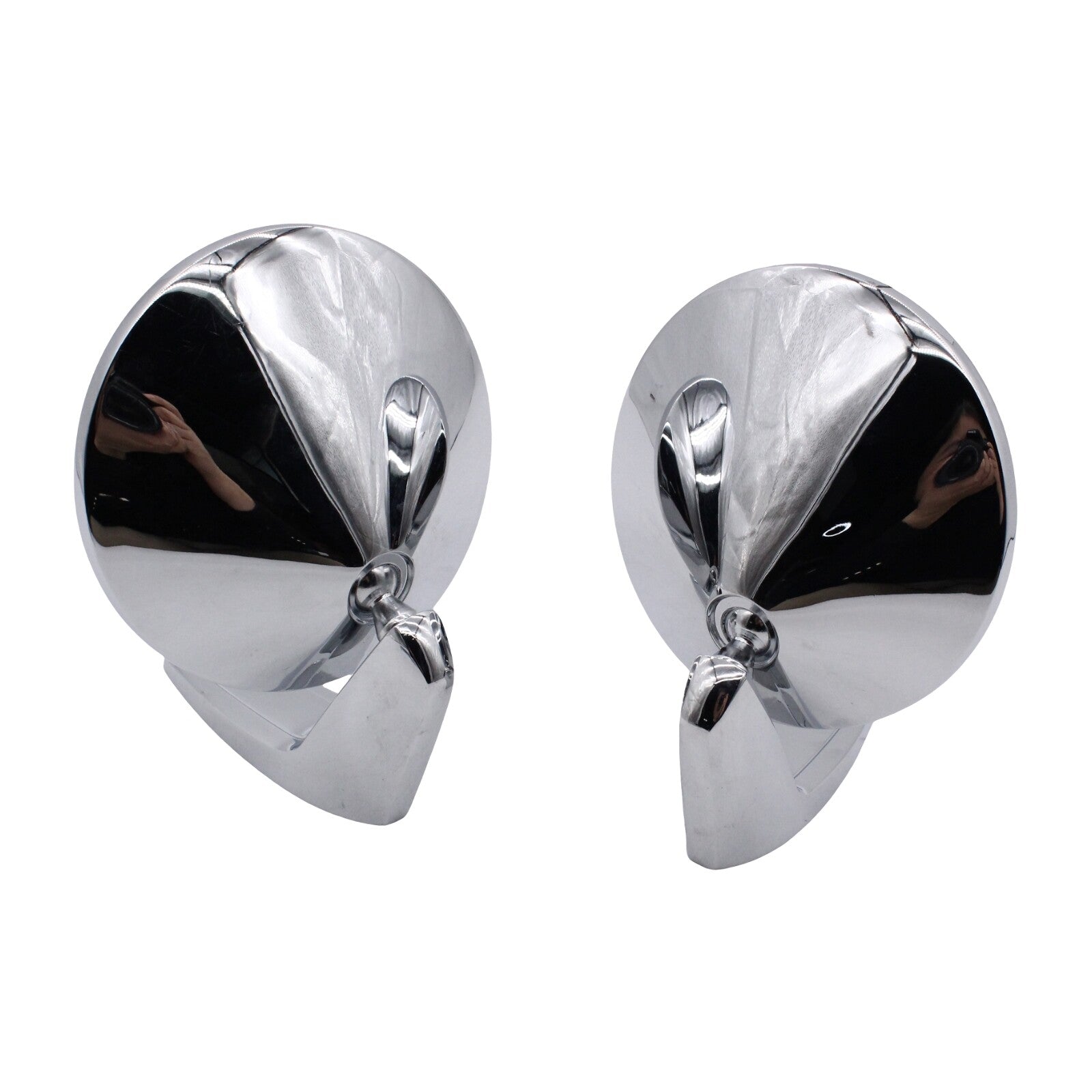 2X Chrome Door Mirrors Outside Exterior Rearview Fit for Dodge for Plymouth 1966-75