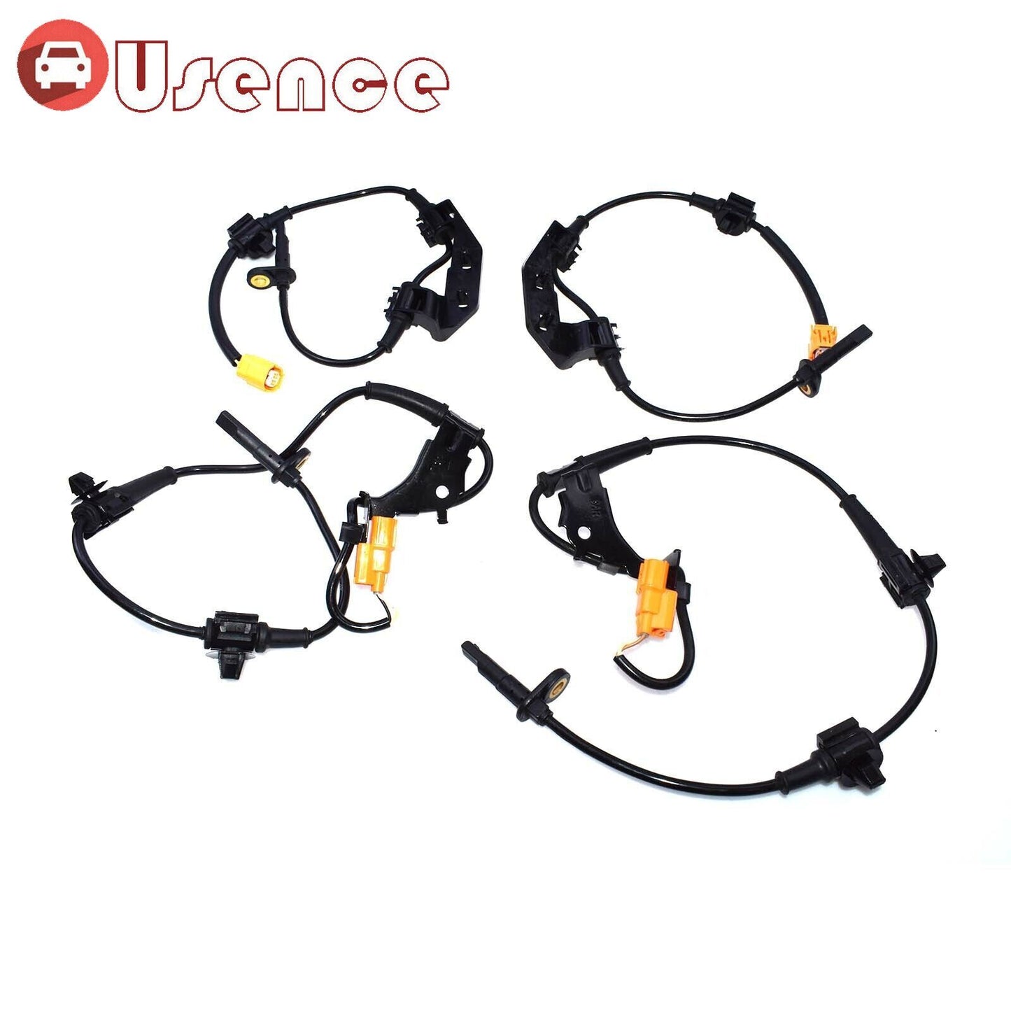 4PCS ABS Wheel Speed Sensor Front Rear Left Right for Honda CR-V 2.4L 2002-2006