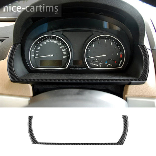 Carbon Fiber Dashboard Lower Strip Trim for BMW X3 E83 2004-2010 Car Accessories