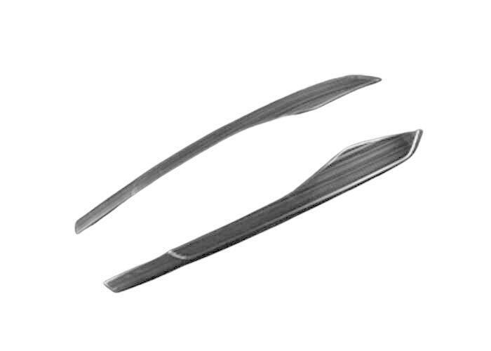 Black Titanium Gear Shift Both Side Cover Trim 2PCS for Ford Explorer 2011-2019