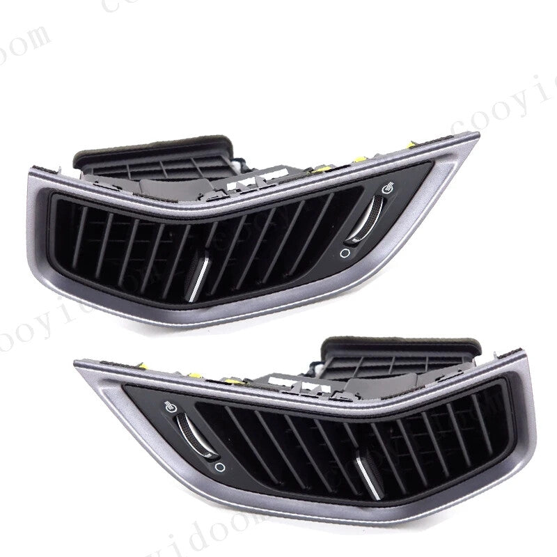 Center Air Conditioning Vent Grill With Chrome Plate for Hyundai FeIX45 13-17