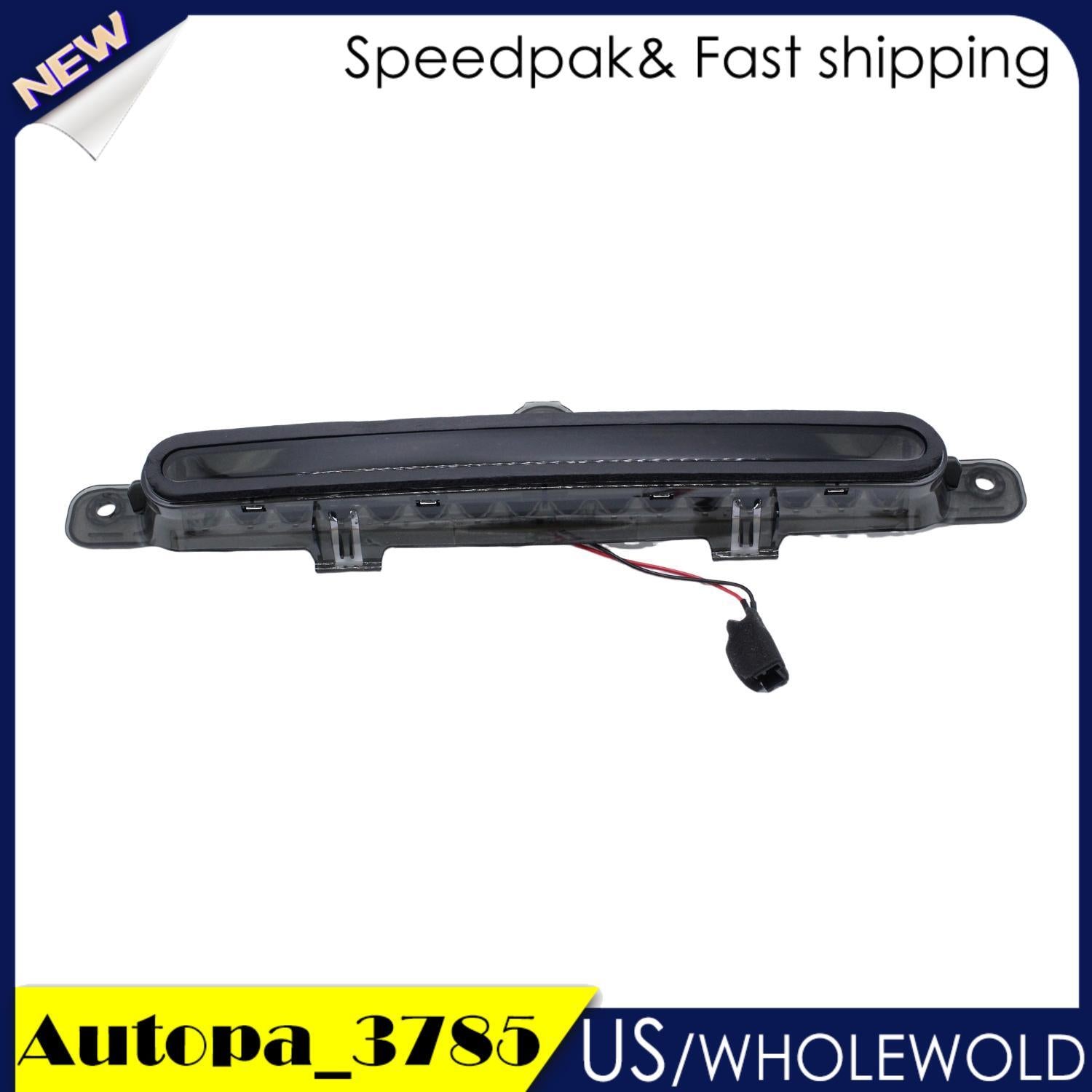 Smoke LED 3rd Third Brake Light Assembly for Ford for Mustang 2010 2011 2012 13-14
