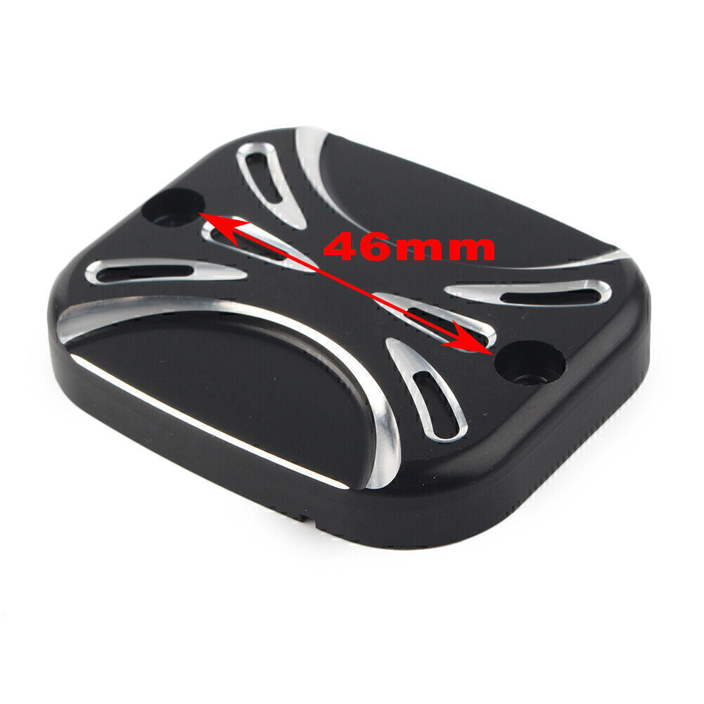 for Harley Street Gilde Softail Front Brake Reservoir Master Cylinder Cover