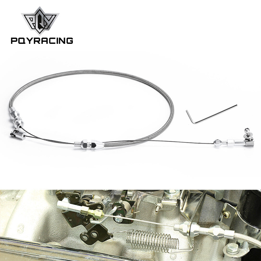 Universal 24 Car Throttle Cable Braided Stainless Steel for Ford for Mustang 302