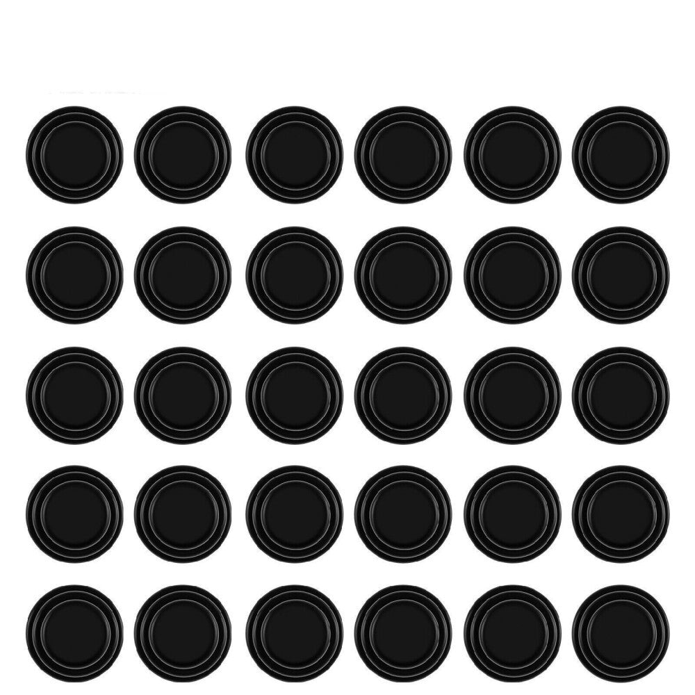 30Pcs Car Door Anti-Shock Absorbing Silicone Pad Auto Absorbing Silent-Gasket